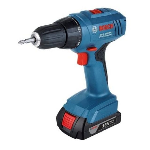 BOSCH PERCEUSE GSR 18V-28
2 ACCUS 4AH + LBOXX