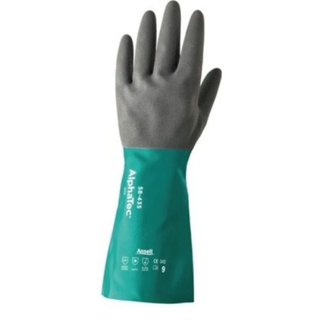 GANTS ANSELL ALPHATEC 58-435
EN388/4001 PR CHIMIE GR 10