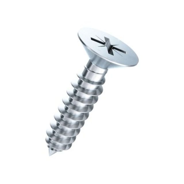 VIS A TOLE T.PLATE POZ.
3.5X22.0 MM ZINGUEES-DIN 7982C