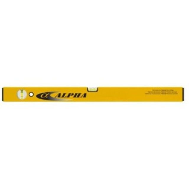 NIVEAU D'EAU ALU LÉGER@
50 CM JAUNE ALPHA@
