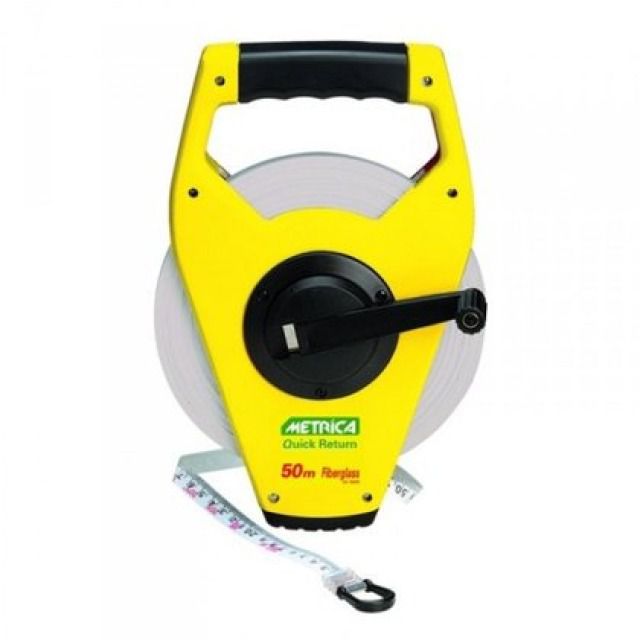 CHEVILLERE ARPENTEUR FIBRE DE
VERRE 50M CADRE PLASTIC L.16MM
DIV. RECTO VERSO CM