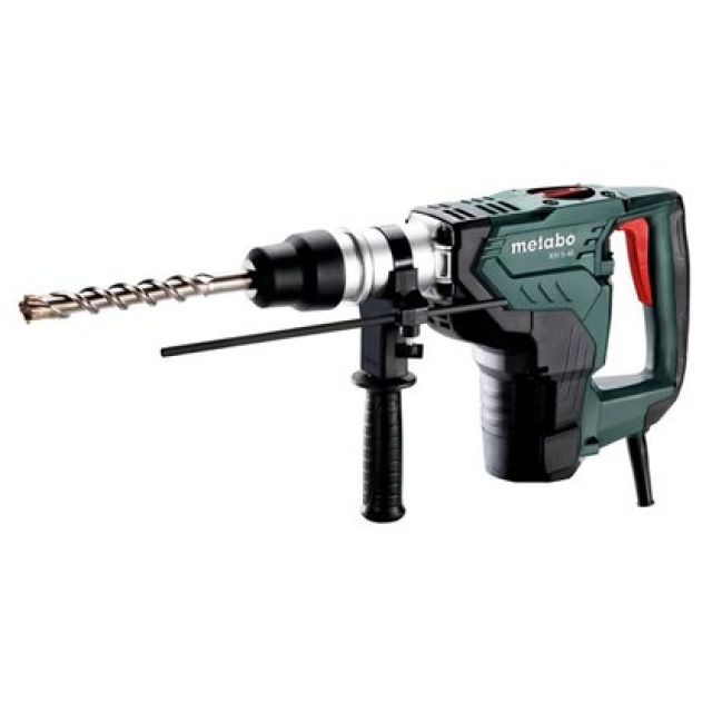 MARTEAU PERFORATEUR METABO@
KHE 5-40 1010 W 7.5 JOULES@
SDS-MAX@