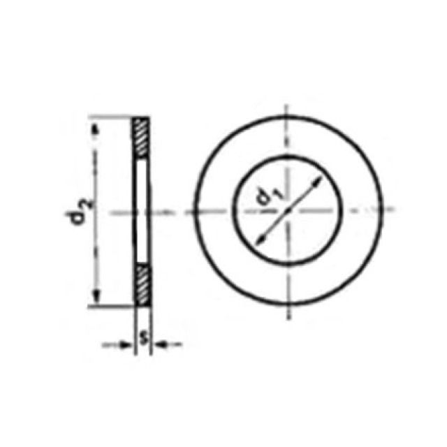 RONDELLES PLATES INOX A2
21.0X37X3.0