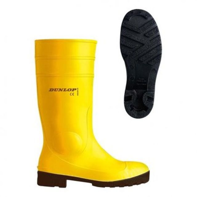 PAIRE DE BOTTES DE SECURITE
JAUNE GR. 41 PVC - S 5