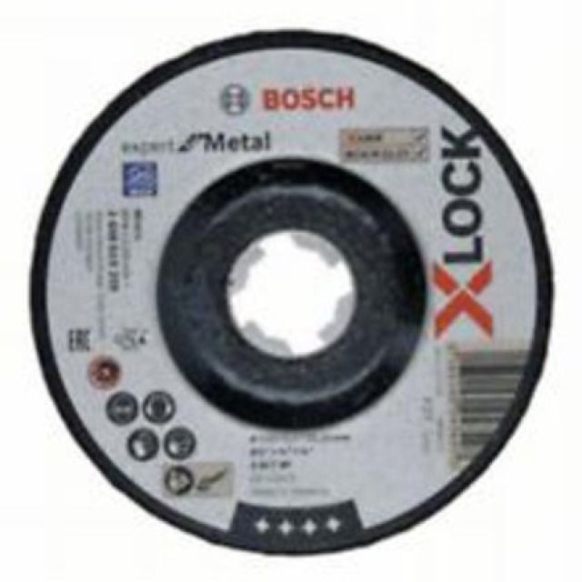 BOSCH DISQUE À MEULER X-LOCK
EXPERT 125 X 6 MM