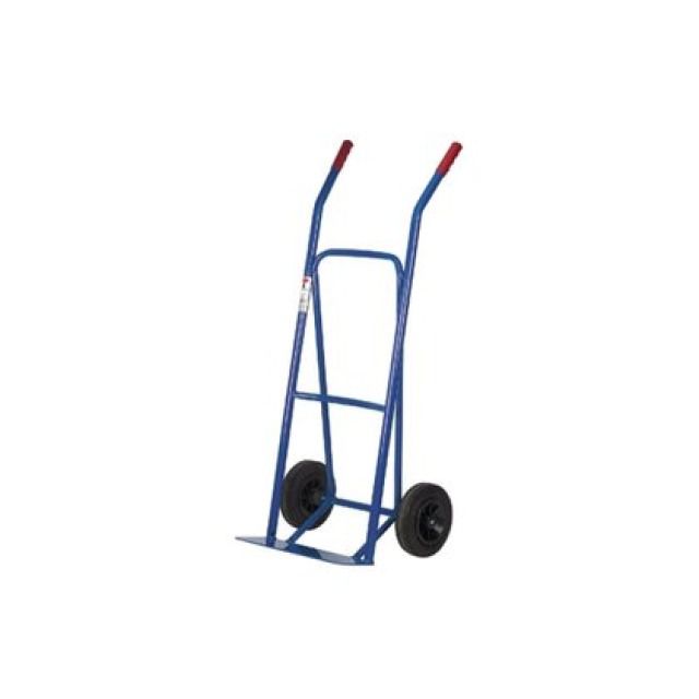 DIABLE A SACS EN ACIER 200 KG.
ROUES CAOUTCHOUC PLEIN