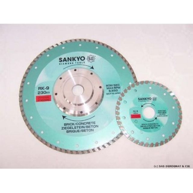 DISQUE DIAMANT SANKYO RK-4.5
115 MM