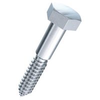 Tirefond galvanisé tête hexagonale, DIN 571