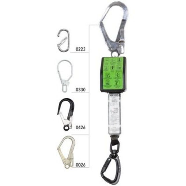 LIGNE VIE RAPPEL AUTOMATIQUE@
KINETIX 2,5M 100KG EN 360@